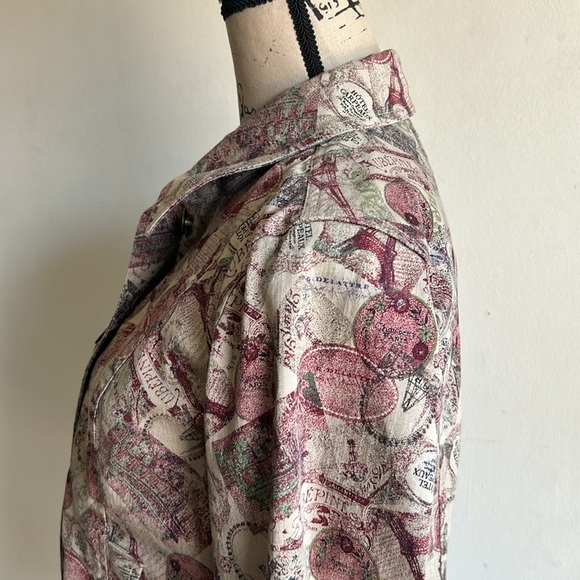 Y2K Christopher & Banks Paris Jacket Size Small - Picture 9 of 15